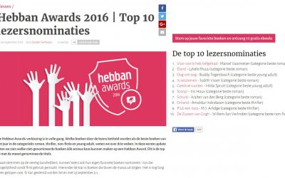 Geestverwanten op 5e plaats top 10 lezersnominaties