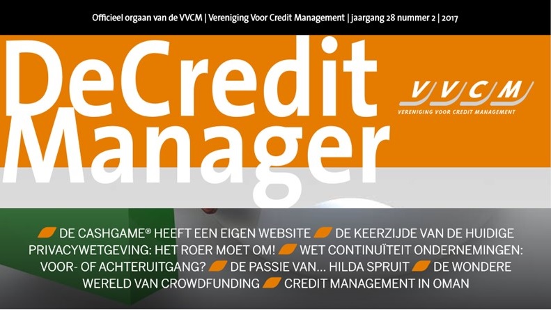 Interview in VVCM vakblad De Credit Manager