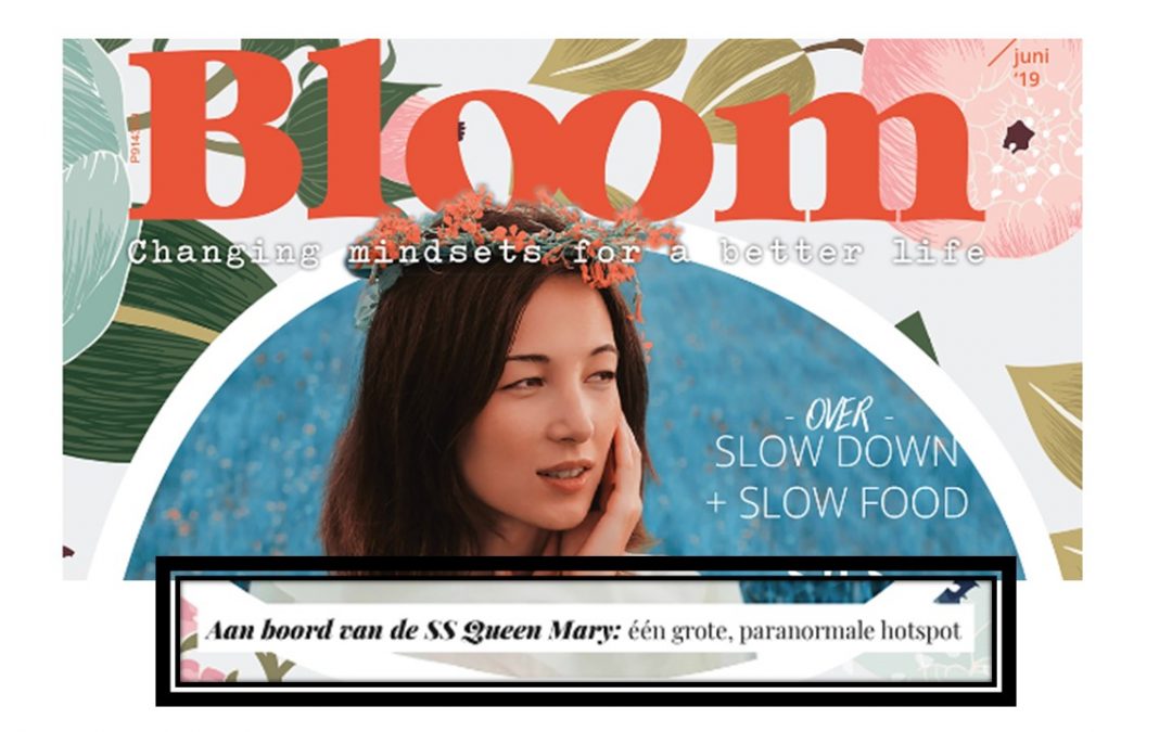 Aan boord van de SS Queen Mary – artikel in BLOOM Magazine