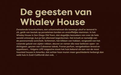 De geesten van Whaley House / ParaVisie / Hilda Spruit / september 2021