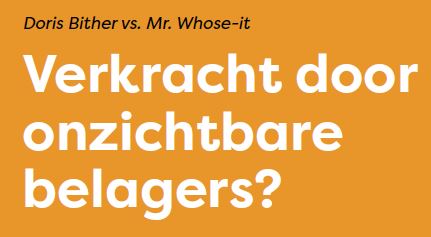 Doris Bither vs. Mr. Whose-it / Hilda Spruit / ParaVisie januari 2022