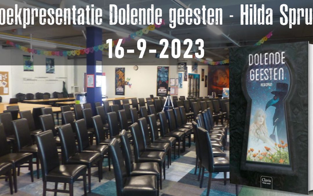 Boekpresentatie Dolende geesten 16-9-2023